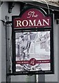 Sign for the Roman Hotel