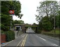 Railway bridge over Station Road (B6411)