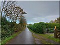 Byway passing Manor Barn Farm