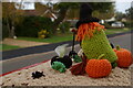 Halloween postbox topper, Linden Road, Aldeburgh