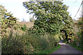 Madeley Road west of Beckbury in Shropshire