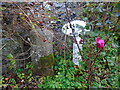 Old milestone & old milepost