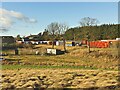 Railway embankment Avonbridge