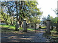 Llanerchydol Lodge gates