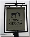 Sign for the Horse & Groom