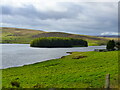 Whiteadder Reservoir seen from the B6355