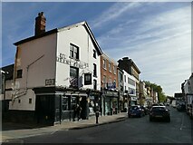 SO5039 : The Queen's Arms, Broad Street, Hereford by Stephen Craven