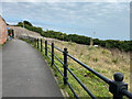 Footpath parallel to Exeter Road, Dawlish