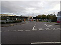 Entrance to the Telford International Centre car park