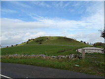 SK1371 : Flat topped hill by Matthew Chadwick