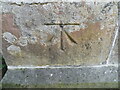 Ordnance Survey Cut Mark with Bolt