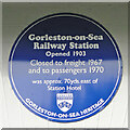 TG5203 : The plaque on the former Station Hotel by Adrian S Pye