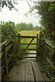 Footbridge near Honeybourne