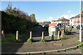 Beaconsfield Road car park on the former railway line