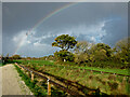 Communal land & footpath behind Seaking Close and Penhill View