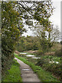 Canal heading north of east towards Grantham