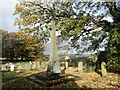 SE1287 : War memorial in the churchyard of Saints Mary and Alkelda, Middleham by Marathon