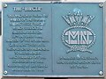 NZ6025 : The plaque on the Birger Anchor Mariners' Memorial, Esplanade, Redcar by habiloid