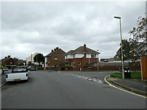 SU8749 : Looking back towards the junction of Alfonso Close and Brighton Road by Basher Eyre