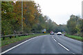 A326 northwards towards M27