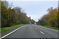 A326 northwards towards M27