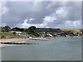 SZ0379 : Swanage and beach by Jonathan Hutchins