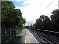 Line towards Northampton, Long Buckby Railway Station