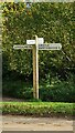 Direction Sign - Signpost west of Ashill