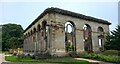 NZ1758 : Gibside, conservatory ruin by Mel Towler