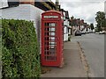 Telephone box at Bosbury