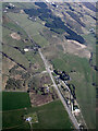 The A77 Dalry bypass from the air