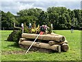 Cross-country obstacle at Somerford Park Horse Trials