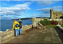 NS2310 : Taking in the view at Culzean by Mary and Angus Hogg