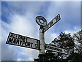 Old Signpost in Silloth