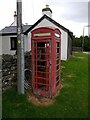 Telephone box in Achnasheen