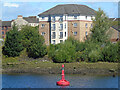NS5168 : Red buoy in the Clyde by Thomas Nugent
