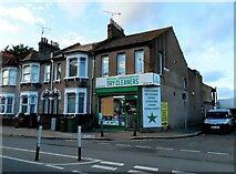 TQ4078 : Royal Greenwich Dry Cleaners on Woolwich Road by Steve Daniels