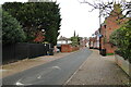 Northgate, Beccles, site of the former railway crossing