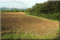 SP0633 : Tilled field by the Cotswold Way by Derek Harper