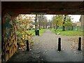 Robin Hood Chase, looking south from Abbotsford Drive Subway