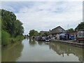 Fuelling station on the Kennet & Avon Canal at Hilperton