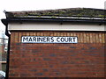 Mariners Court sign