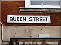 TA1866 : Queen Street sign by JThomas