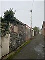 Back lane at Tydfil Place, Cardiff