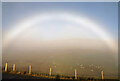 A fogbow in the Yarrow Valley