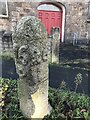 Old Milestone by the former A3047, Carn Brea parish