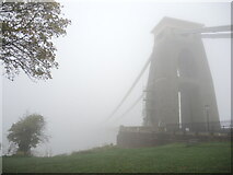 ST5673 : The bridge in the gloom by Neil Owen
