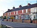 Terraced houses on Pastures Road