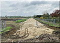 Site preparation at Newbury Farm