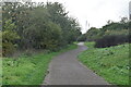 TQ5085 : Footpath, Beam Valley Country Park by N Chadwick